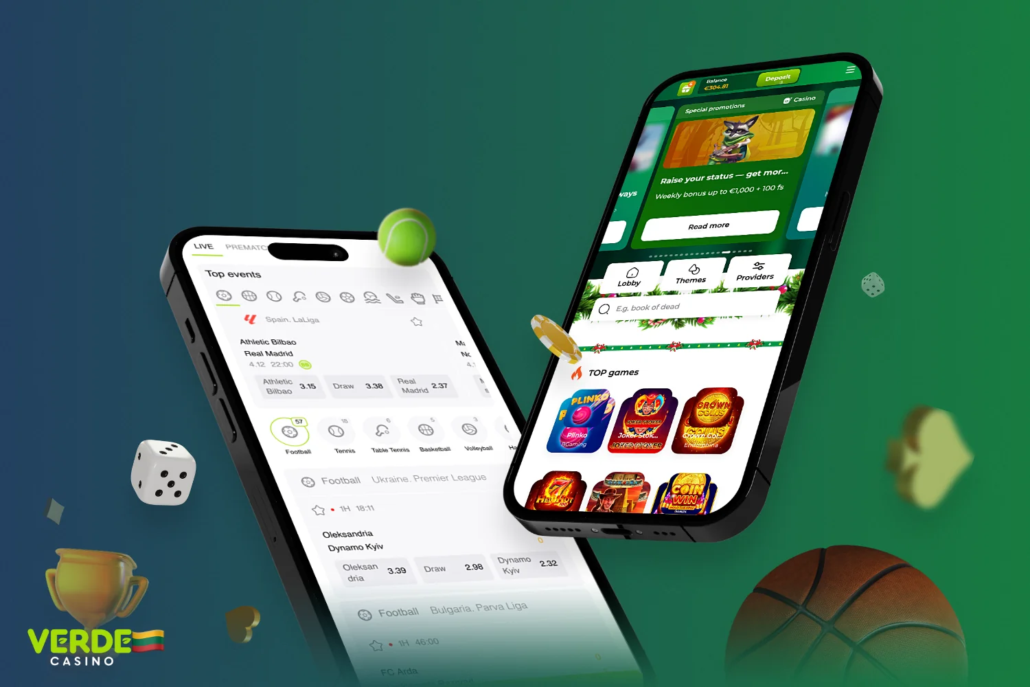 Verde Casino Appens Grundlæggende Egenskaber