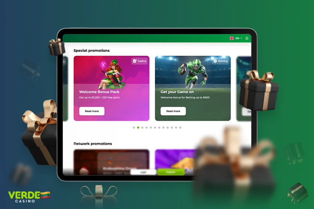 Offerte bonus Verde Casino