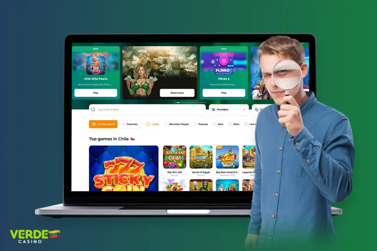 A Verde Casino promóciós kódjainak keresése